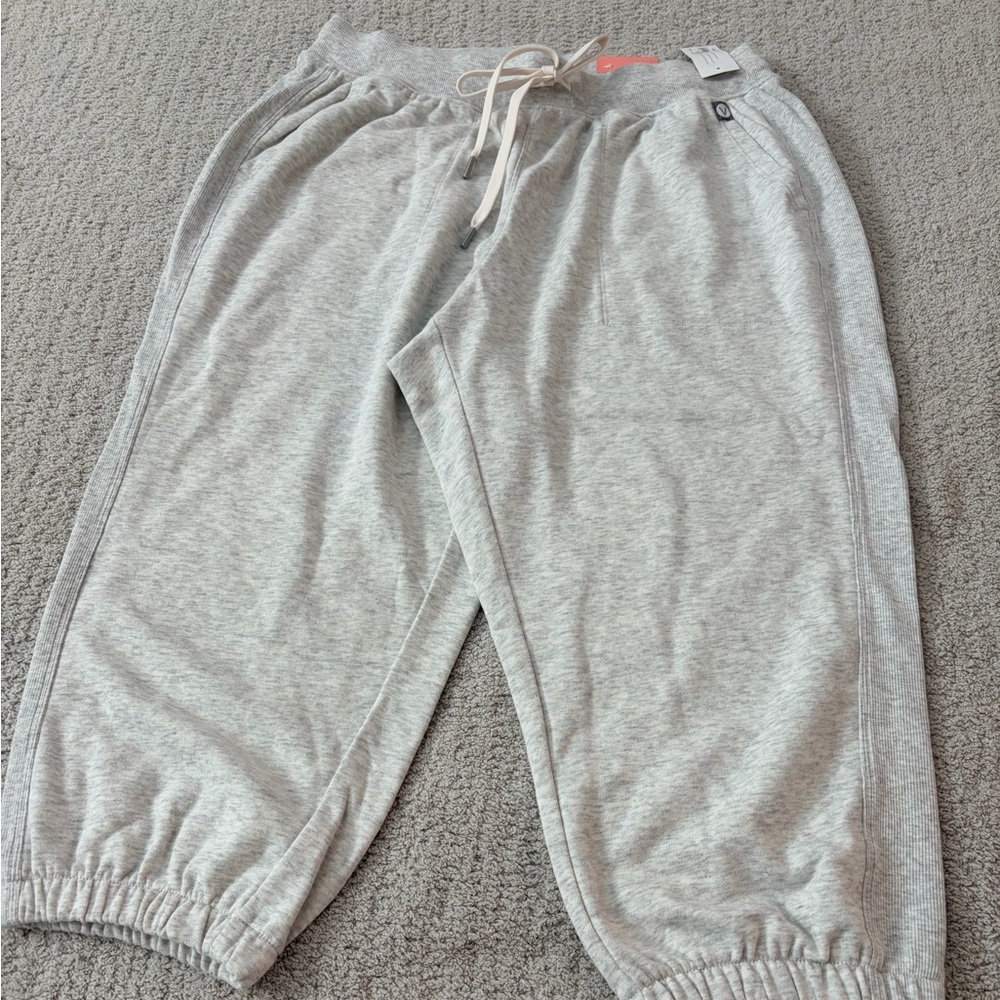 Livi Active for Lane Bryant French Terry Capri Jogger 14/16 NWT